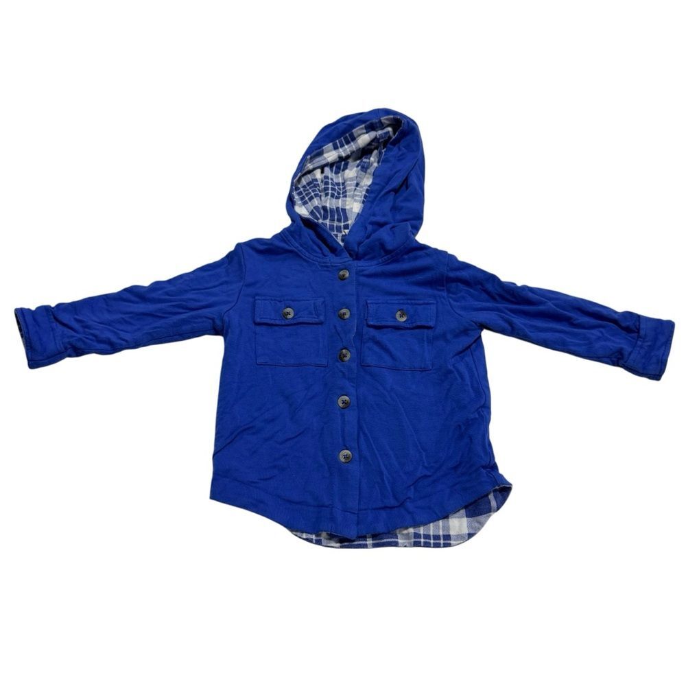 Kate Quinn Bamboo Blue Hooded Long Sleeve T-Shirt